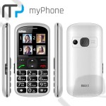 Bemutató mobiltelefon myPhone HALO 2 mobiltelefon időseknek fehér (nincs magyar nyelv)